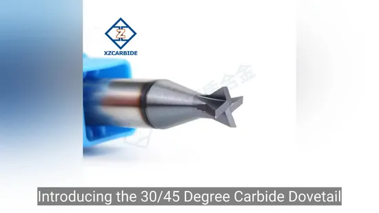 30/45 Degree Carbide Dovetail End Mill/CNC Carbide Dovetail Milling Router Bit